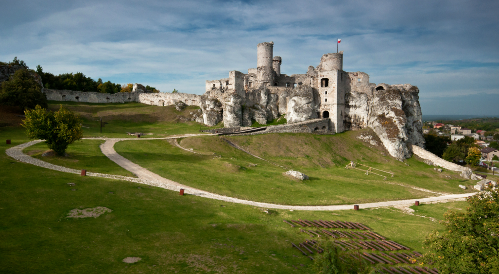 Park - Ogrodzieniec, Poland
